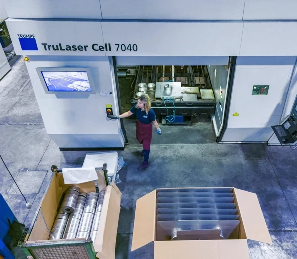 Saldatura laser tridimensionale